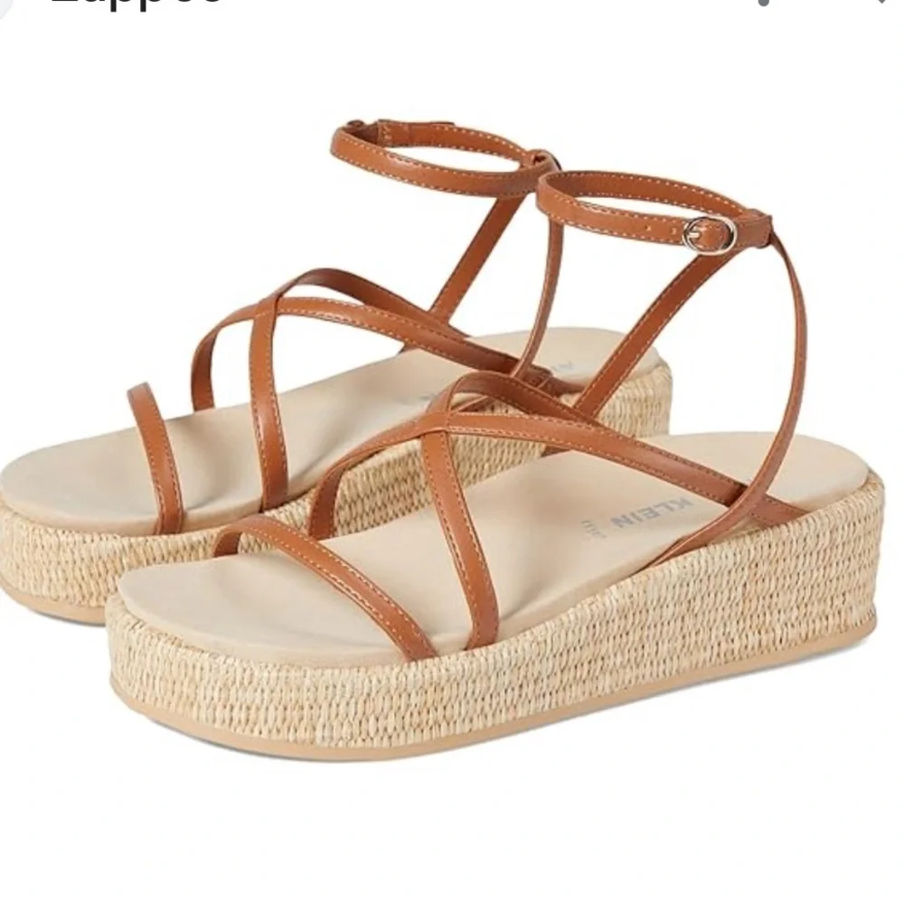 ANNE KLEIN Verano Strappy Platform Sandals ~ New In Box
